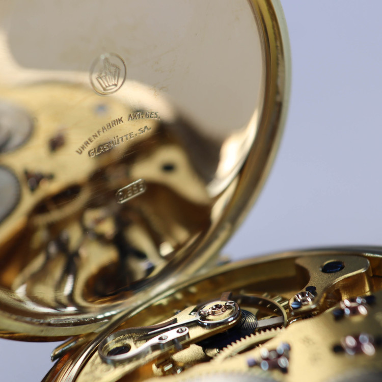 Blome Preowned-Uhren Deutsche Präzisionsuhr - original Glashütte - Bild 5 